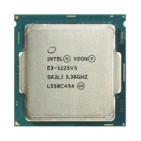 БУ Процесор s1151 Intel Xeon E3-1225 V5, 3,3-3,7 МГц, 4-4 core, Intel HD P530, 80W (аналог i5-6500)