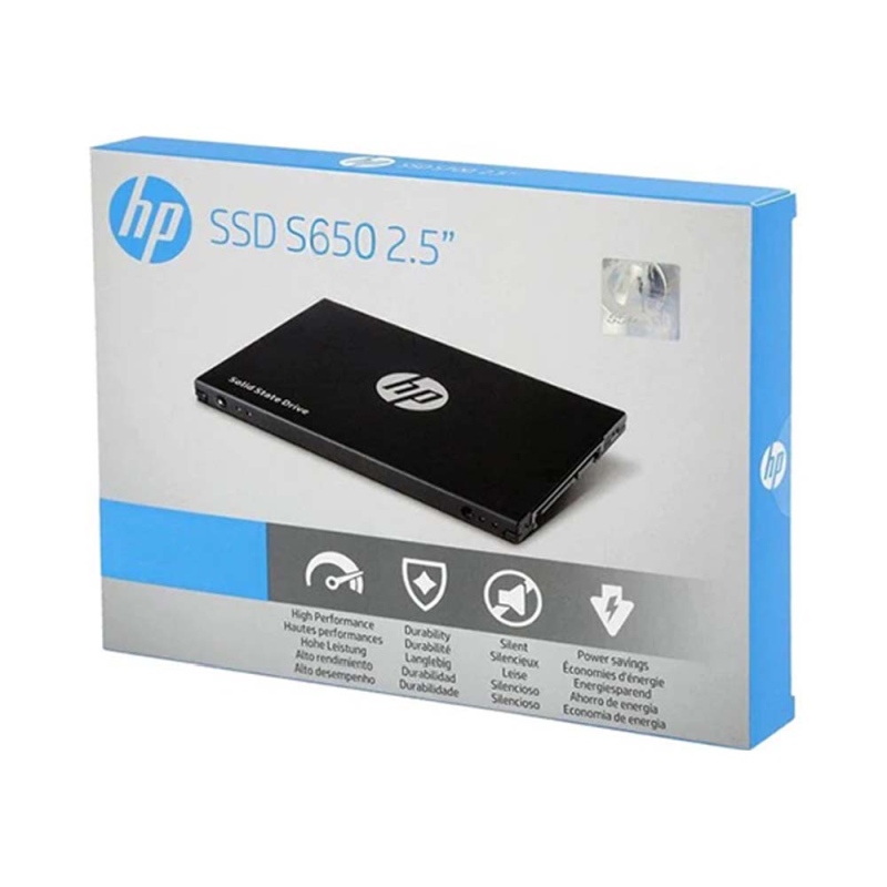 SSD накопитель 960 ГБ HP S650 (2.5", 3D TLC, SATAIII, 345N0AA)