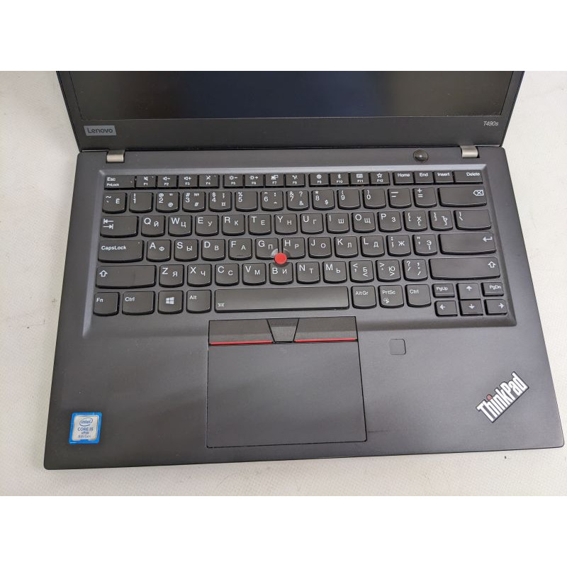 Used Laptop 14" Lenovo ThinkPad T490s, Core i5-8365U (1.6 GHz) 8GB DDR4, 256Gb SSD NVMe