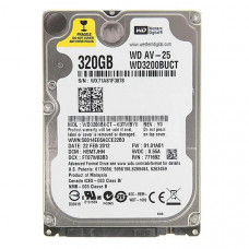 Used Hard Drive 320 GB Western Digital (for laptop, 2.5", 5400 rpm, 16 MB, SATAII, WD3200BUCT)