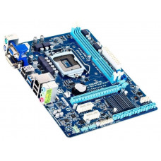 Used Motherboard s1155, Gigabyte GA-B75M-D2V (2xDDR3, Intel B75, PCI-Ex16x1, VGA, DVI, microATX)
