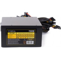 БУ Блок живлення 700 Вт Vinga, 24+4+4 pin, живлення відеокарти – 3x(6+2pin), 120 мм, ATX, VPS-700B