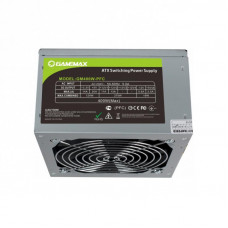 Used Power supply 400 W GameMax, 24+4 pin, video card power supply - No, 120 mm, ATX, GM-400W-PFC