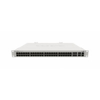 БУ Комутатор керований Mikrotik CRS354-48G-4S+2Q+RM, 48xGbit, 4xSFP+, Console
