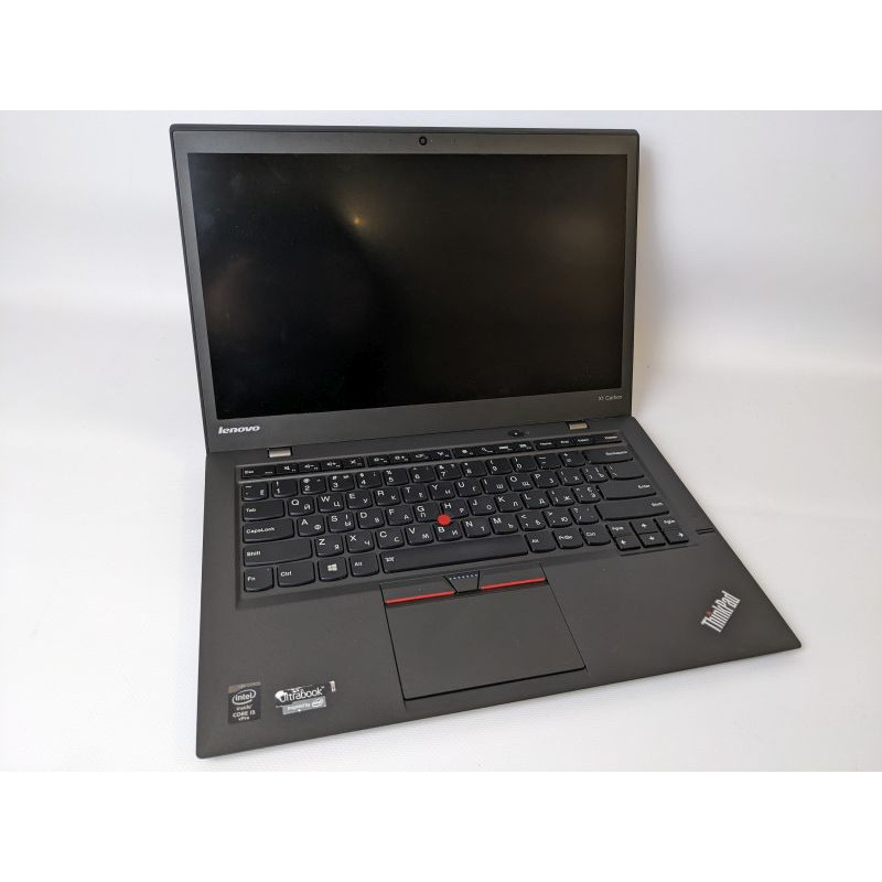 БУ Ноутбук 14" Lenovo ThinkPad X1 Carbon Gen 3, Core i5-5200U (2.2 ГГц) 4GB DDR3, 120Gb SSD