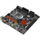 Used Motherboard s1151, ASRock H110M-DVS (2xDDR4, Intel H110, VGA, DVI, microATX)