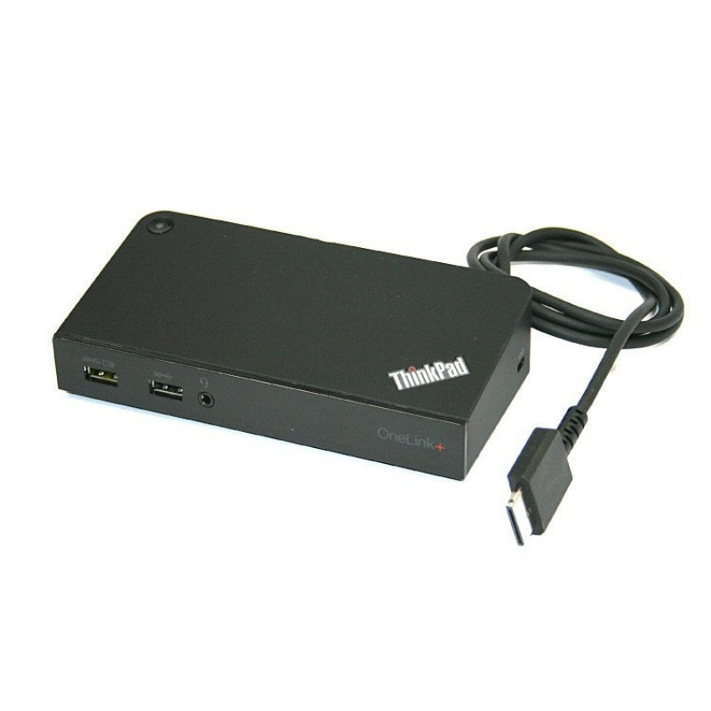 Lenovo OneLink+ Docking Station (2xDPort, 1xVGA, 1xLAN (RJ-45), 3xUSB 3.0, Audio)