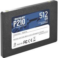 SSD накопичувач 512 ГБ Patriot (2.5", TLC, SATAIII, P210S512G25)