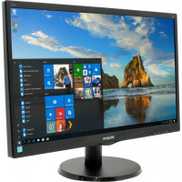 БУ Монітор 23.6" LED TN+film, Philips 243V5LAB, 1920 x 1080 (FullHD), 5 мс, 16:9, VGA, DVI, Audio