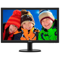 БУ Монітор 23" LED TN+film, Philips 233V5LAB, 1920 x 1080 (FullHD), 5 мс, 16:9, VGA, DVI, Audio