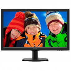 Used Monitor 23" LED TN+film, Philips 233V5LAB, 1920 x 1080 (FullHD), 5 ms, 16:9, VGA, DVI, Audio