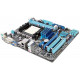 Used Motherboard sAM3, ASUS M4A78LT-M LE (2xDDR3, AMD 760G, VGA, DVI, microATX)