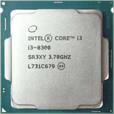 БУ Процесор s1151 Intel Core i3-8300, 3,7-3,7 МГц, 4-4 core, Intel UHD Graphics 630, 62W