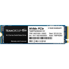 Used SSD drive 256 GB TEAM (M.2 2280, 3D TLC, NVMe, TM8FP6256G0C101)