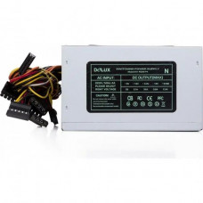 БУ Блок питания 450 Вт Delux, 24+4 pin, питание видеокарты - 1x6pin, 120 мм, ATX, DLP-30D