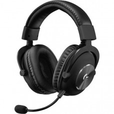 Logitech G PRO X Wireless LIGHTSPEED Black Headphones with Microphone (981-000907)