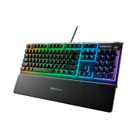 БУ Клавіатура (ігрова) провідна SteelSeries Apex 3 USB ENG/RUS