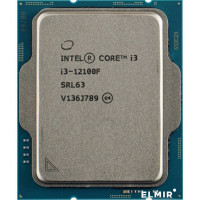 БУ Процессор s1700 Intel Core i3-12100f, 3,3-4,3 МГц, 4-8 core, Ни, 58W