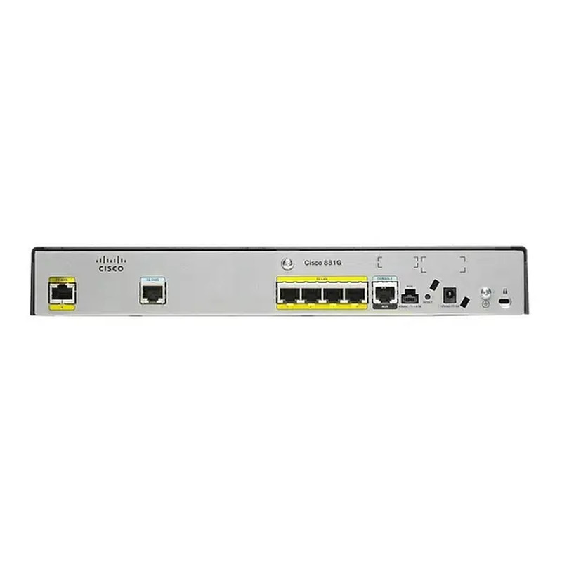 БУ Маршрутизатор Cisco 881G-k9 V01, 1 x WAN, 4 x 100 мбит