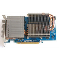 БУ Відеокарта Gigabyte GeForce 9600 GT (512 МБ, GDDR3, 256 біт, 650/1800 МГц, DVI, GV-NX96T512HP)
