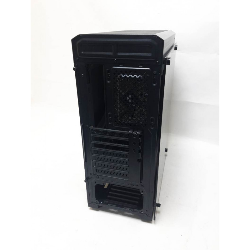 БУ Корпус Qube FLAME_FCNU3 RGB, 455x200x510, без БП (нижній) ATX