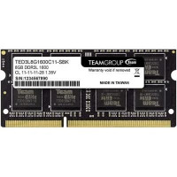 БУ Оперативна пам`ять 8 ГБ, DDR3L, для ноутбуків, TEAM (1600 МГц, 1.35 В, CL11, TED3L8G1600C11-SBK)