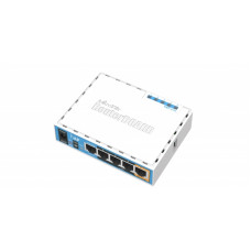 БУ Маршрутизатор MikroTik RB951Ui-2nD, 2.4 ГГц, Wi-Fi 802,11n, 5 x 100 Мбит/с, USB, PoE in