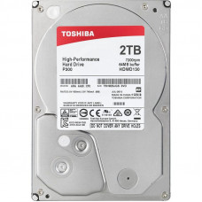 Used Hard drive 2 TB Toshiba (for PC, 3.5", 7200 rpm, 64 MB, SATAIII, HDWD120UZSVA)