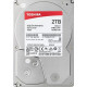 Used Hard drive 2 TB Toshiba (for PC, 3.5", 7200 rpm, 64 MB, SATAIII, HDWD120UZSVA)