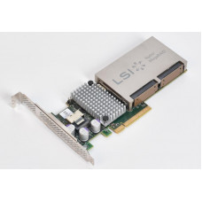 Used RAID controller LSI Nytro MegaRAID 8100-4i, PCI-e x8, 1Gb, 6GB/S, SFF-8087 (mini SAS) 100GB SLC