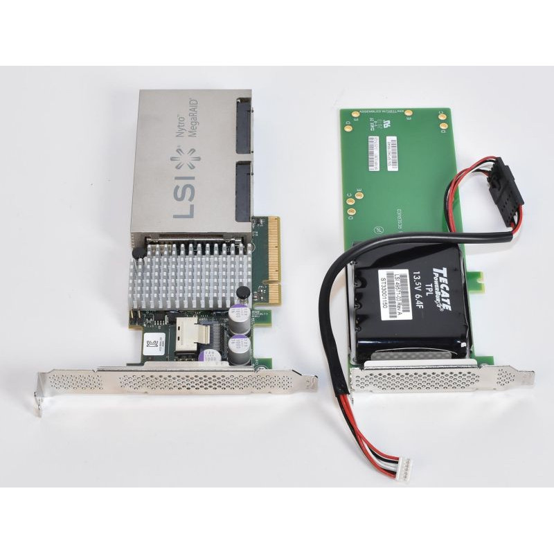 БУ RAID-контролер LSI Nytro MegaRAID 8100-4i, PCI-e x8, 1Gb, 6GB/S, SFF-8087 (mini SAS) 100GB SLC