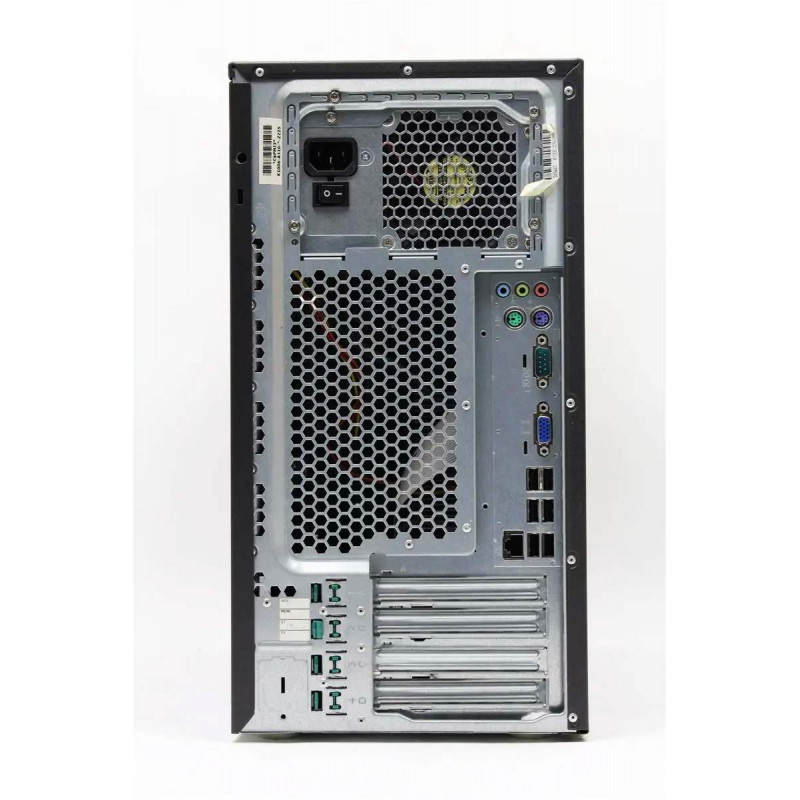Used Computer Fujitsu Esprimo P7935 Tower, Intel Core 2 Duo E8500 (3.16 GHz), 4Gb DDR2, 60Gb SSD