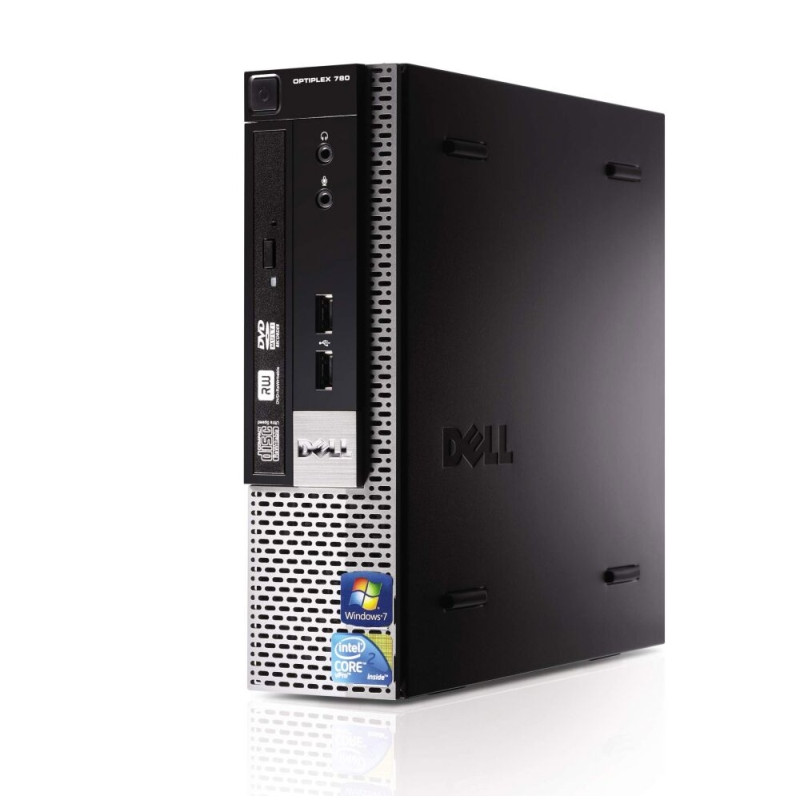 Used Computer Dell OptiPlex 780 USFF, Core 2 Duo E7500 (2.93Ghz) 4Gb DDR3, Intel GMA, 120Gb SSD