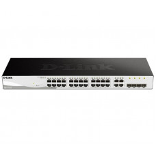 БУ Комутатор керований D-Link DGS-1210-28, 24xGbit, 4xSFP