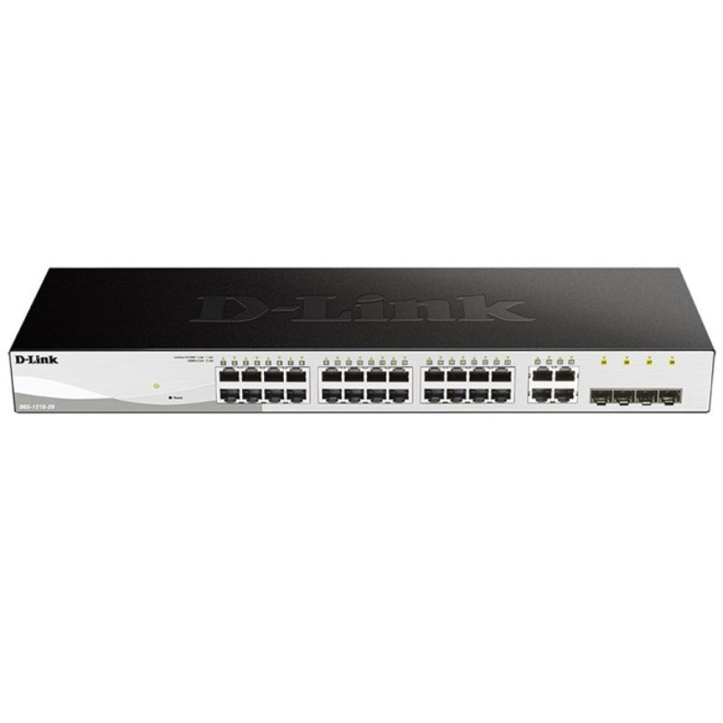 БУ Комутатор керований D-Link DGS-1210-28, 24xGbit, 4xSFP