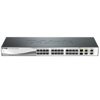 БУ Комутатор керований D-Link DES-1210-28P, 24x100mbit, 24xPoE, 2xSFP