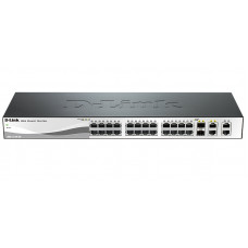 БУ Комутатор керований D-Link DES-1210-28P, 24x100mbit, 24xPoE, 2xSFP