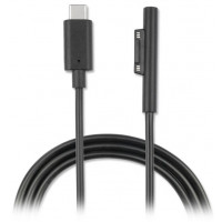 Used Microsoft Surface Pro PD65W Power Cable, Surface Connect to USB Type C