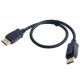 Used Multimedia cable DisplayPort - DisplayPort, 0.4m