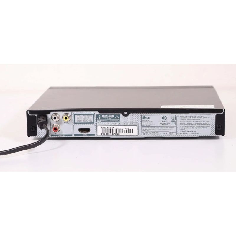 Used DVD Player LG DP132H, HDMI, USB, without remote control