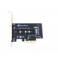 Used Adapter SilverStone, SSD M.2 NVMe to PCIe x4 (SST-ECM21)