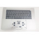 БУ Топкейс (с клавиатурой и батареей в сборе) для ноутбука MacBook Pro 15" A1990 Silver Original