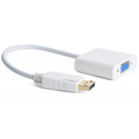 БУ Перехідник (адаптер) DisplayPort to VGA Cablexpert (A-DPM-VGAF-02-W)