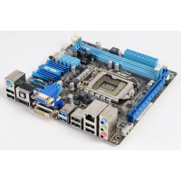 БУ Материнская плата s1155, ASUS P8H77-I (2xDDR3, Intel H77, VGA, DVI, HDMI, MiniITX)