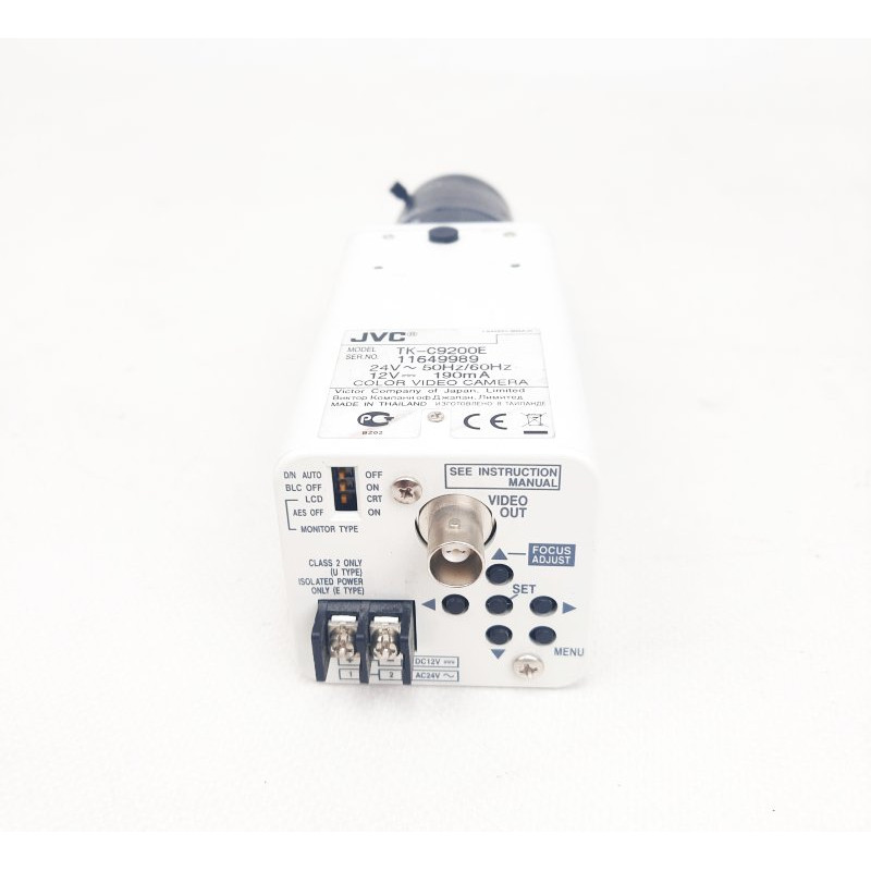 Used Analog camera JVC TK-C9200E, 1/3" (752 x 582), 24VAC/12VDC