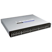 БУ Комутатор керований Linksys (Cisco) SLM248G, 48x100mbit, 2xGbit, 2xSFP