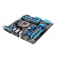 Used Motherboard s1156, ASUS P7Q57-M DO (4xDDR3, Intel Q57, VGA, DVI, HDMI, microATX)