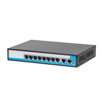 БУ Коммутатор неуправляемый HongRui HR901-AF-82GN, 2xGbit, 8xPoE