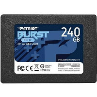 SSD накопичувач 240 ГБ Patriot (2.5", 3D NAND (QLC), SATAIII, PBE240GS25SSDR)