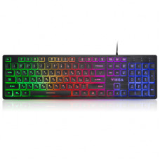 Keyboard Vinga KB410, USB, black
